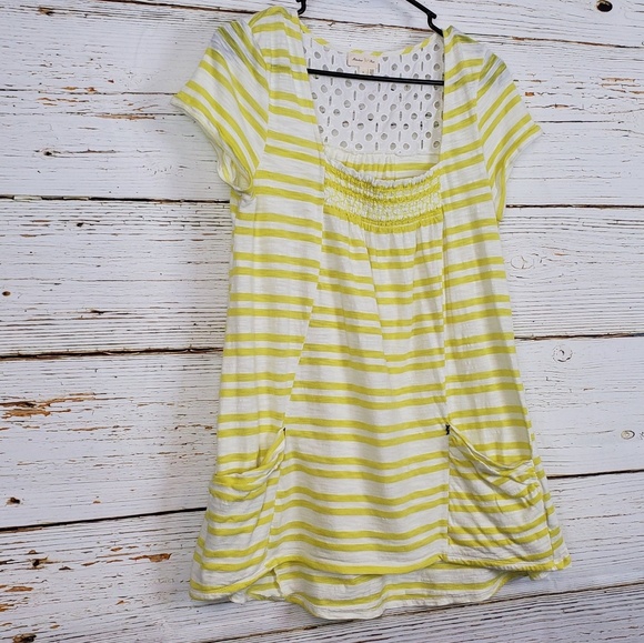 Anthropologie Meadow Rue Striped Top - Picture 2 of 5